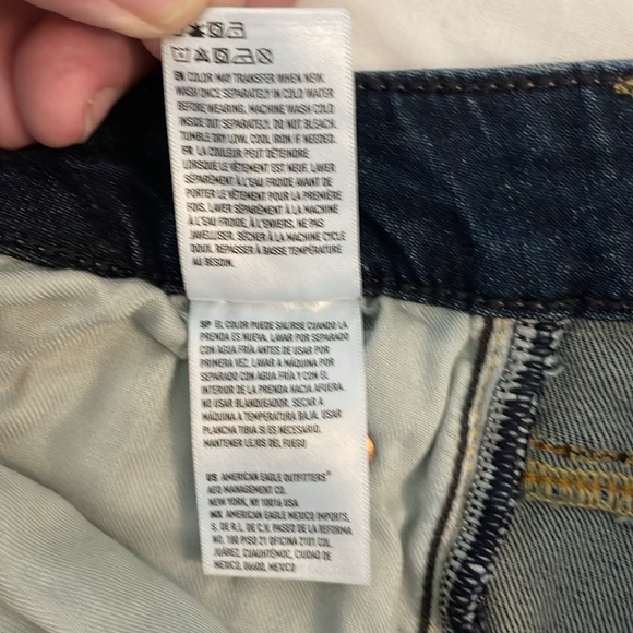 American Eagle Outfitters blue denim jeans pants 28/30 airflex+ athletic fit - Picture 10 of 12